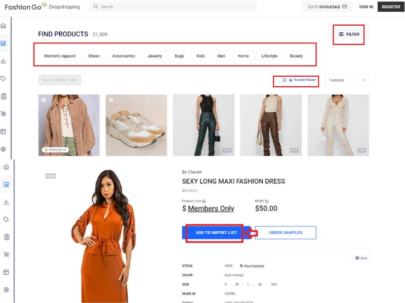 Tìm sản phẩm dropshipping phù hợp