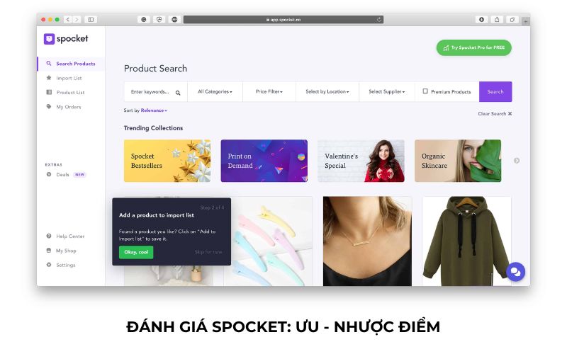 đánh giá spocket dropshipping