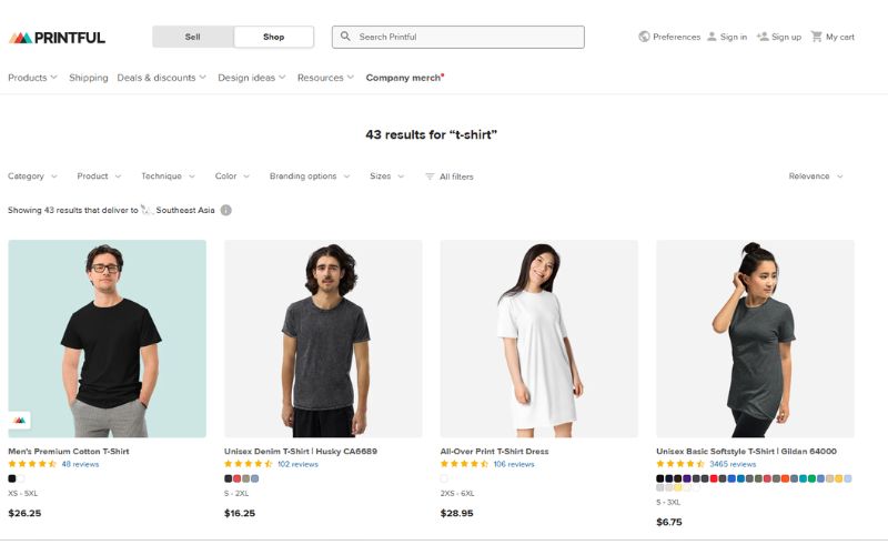 làm Dropshipping áo phông