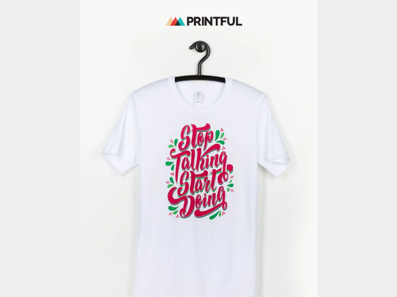 Printful chuyên cung cấp dịch vụ in ấn theo yêu cầu, với nhiều sản phẩm đa dạng