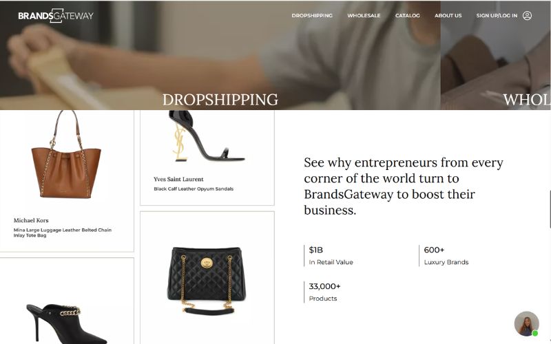 làm Dropshipping thương hiệu xa xỉ