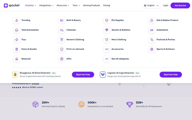 Dropshipping Suppliers châu Âu