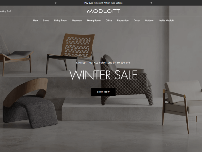 Modloft chuyên cung cấp nội thất hiện đại với thiết kế tối giản