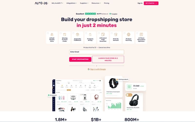Dropshipping Suppliers tại California