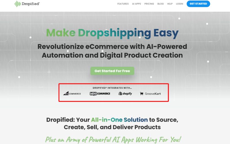 Kết nối Dropshipping suppliers với store