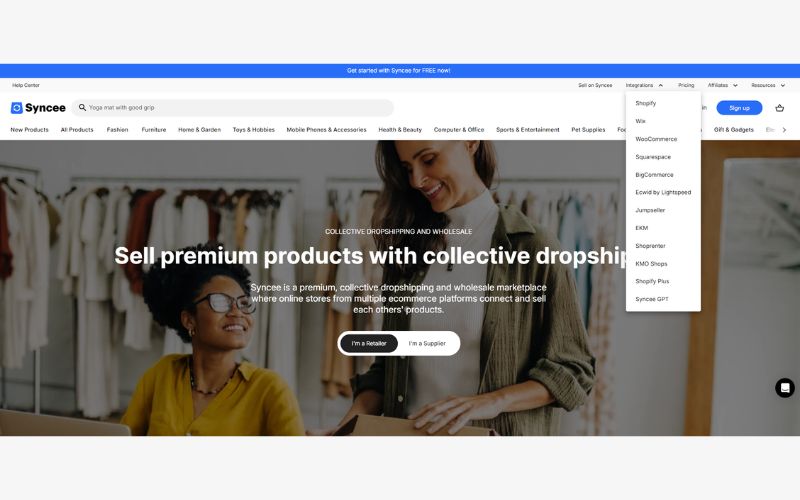 Kết nối Dropshipping suppliers với store