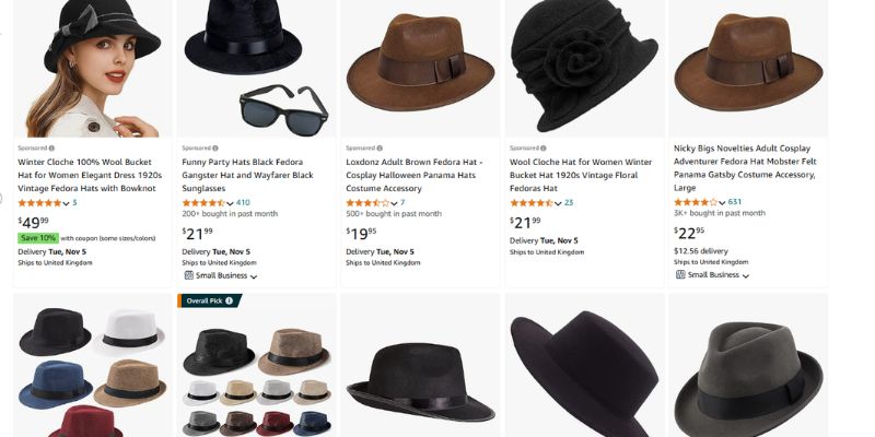 làm dropshipping mũ Fedora 