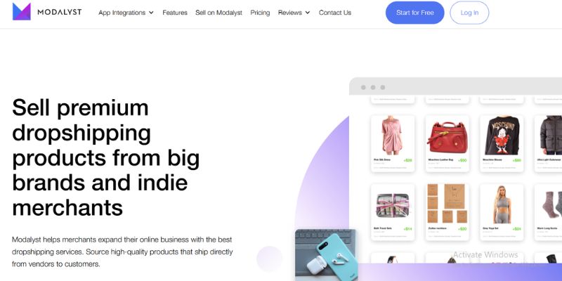 Modalyst phù hợp khi làm dropshipping streetwear tại Mỹ, châu Âu