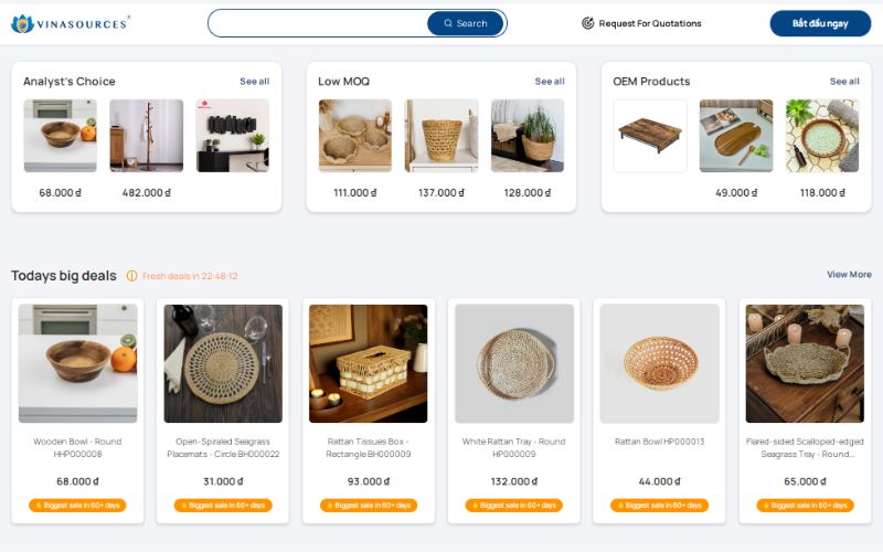 What is the equivalent of Alibaba in Vietnam?