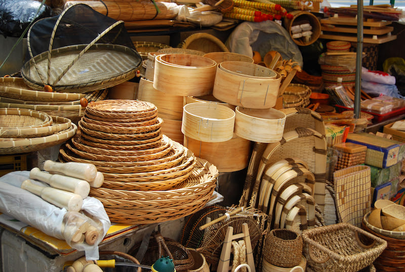 Vietnam bamboo factory
