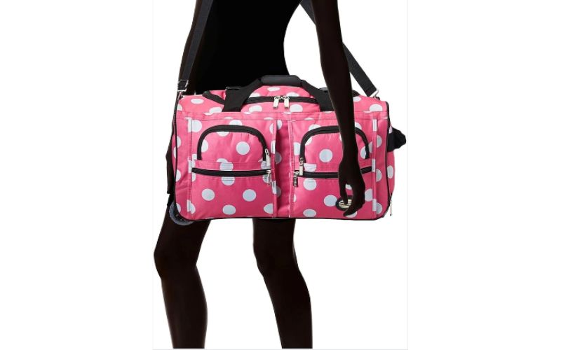 rolling duffel bag export
