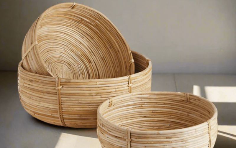 rattan bowl export