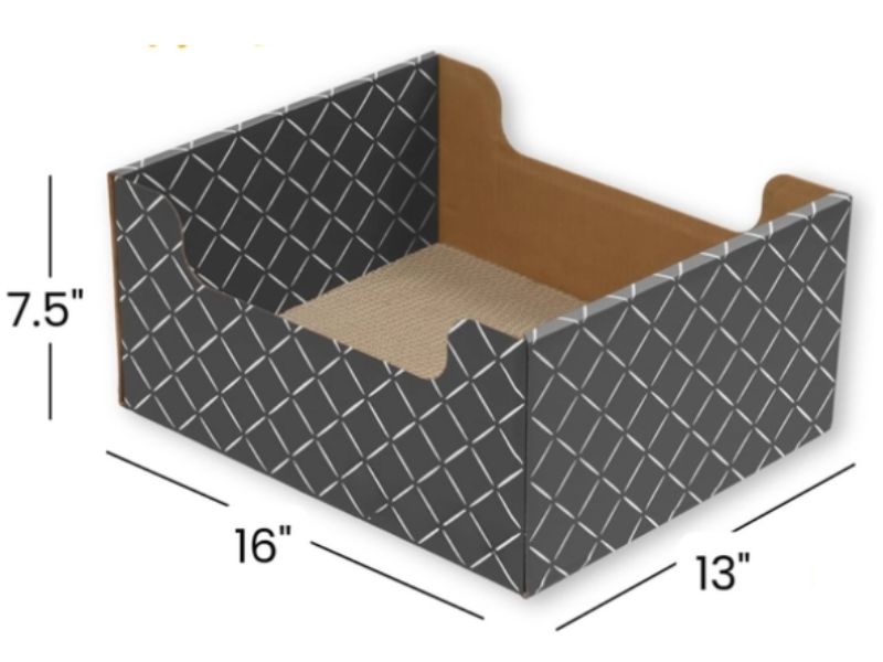 Cardboard Cat Scratcher Box
