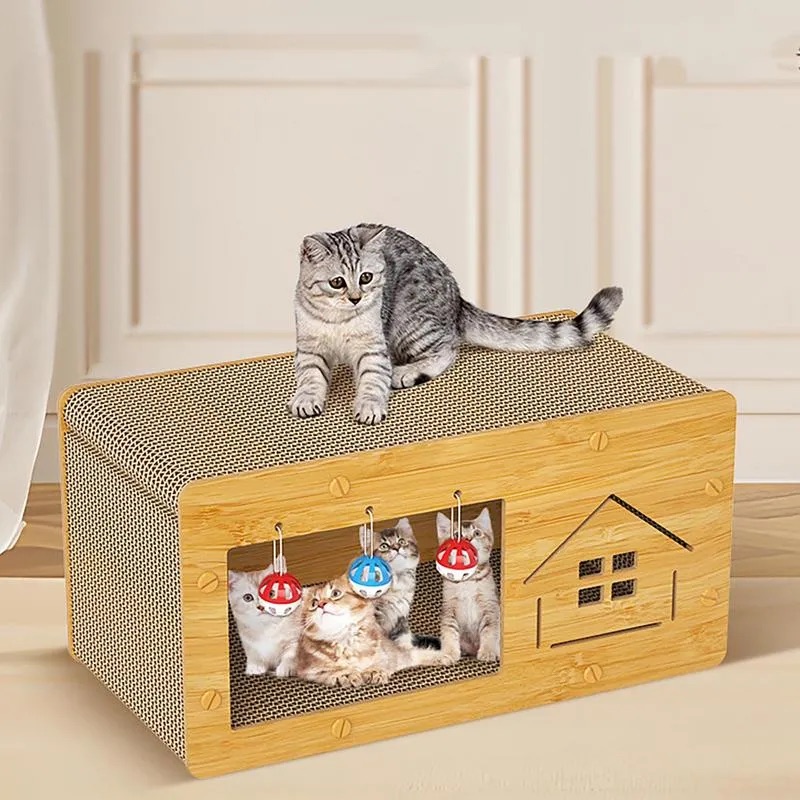 Cardboard Cat Scratcher Box