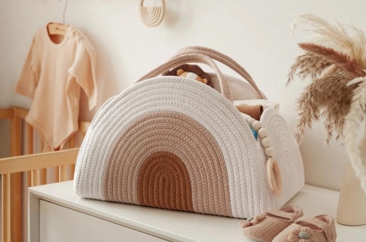 diapering basket