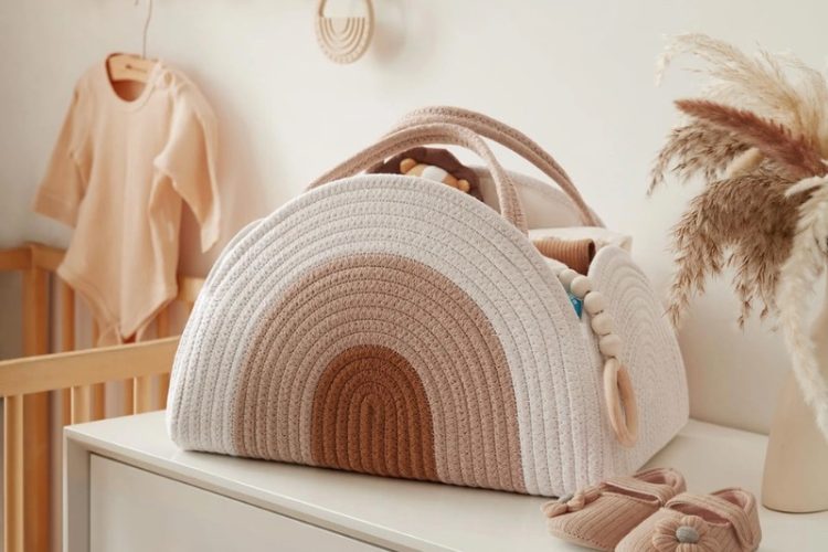 diapering basket