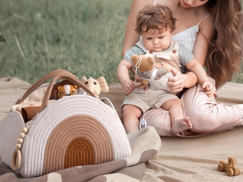 diapering basket
