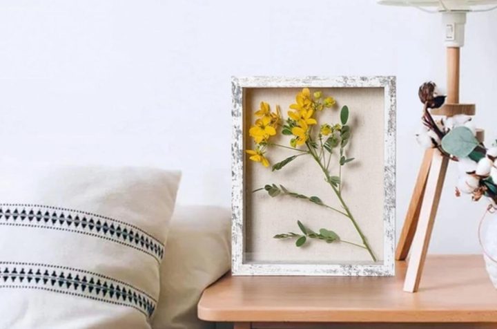 import shadow box linen from Vietnam