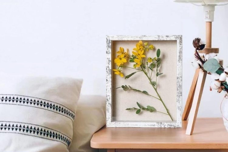 import shadow box linen from Vietnam