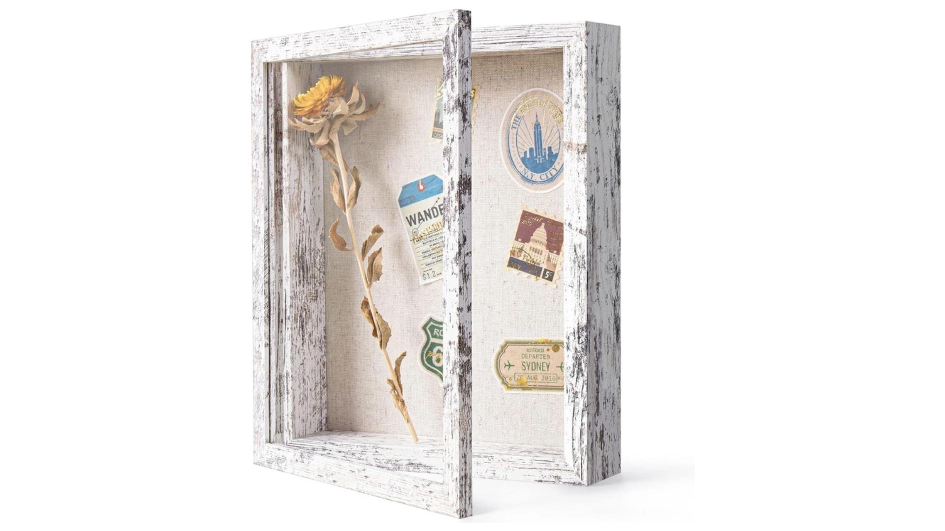 import shadow box linen from Vietnam