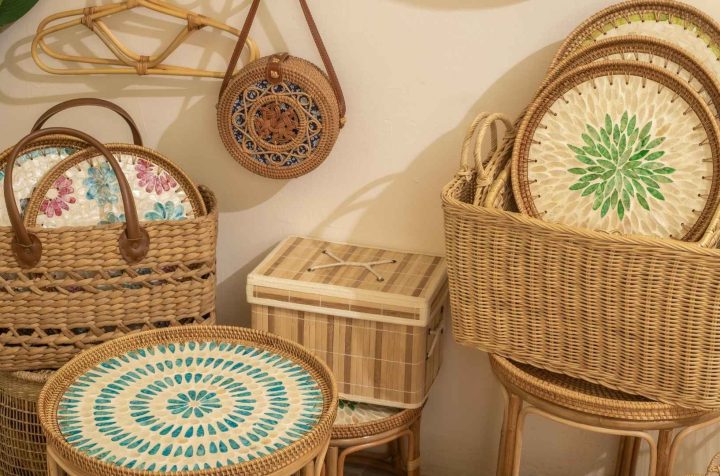 vietnam rattan basket