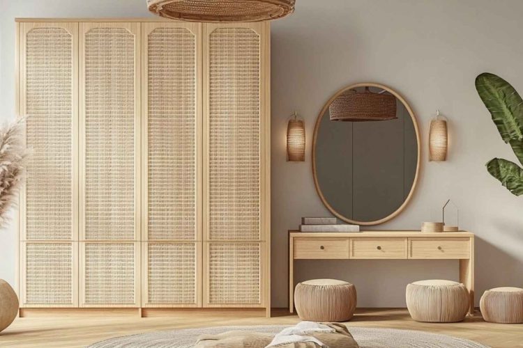 vietnam rattan wardrobes