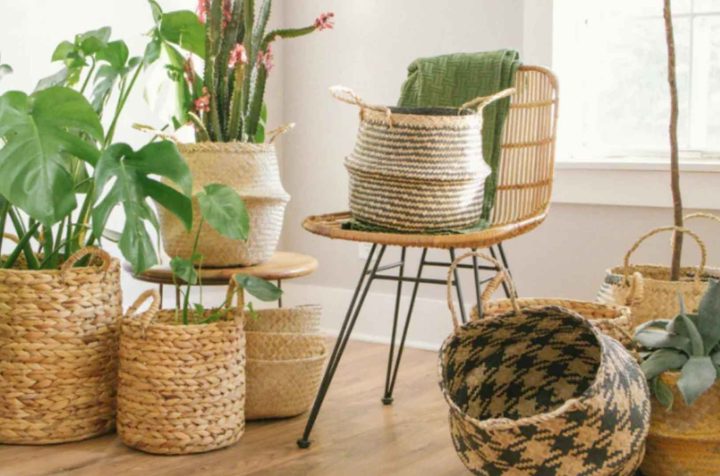 vietnam woven baskets