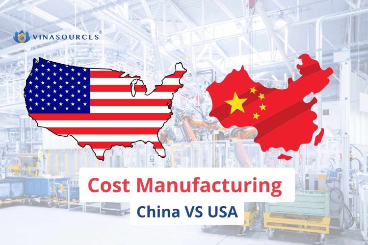 cost of manufacturing china vs us