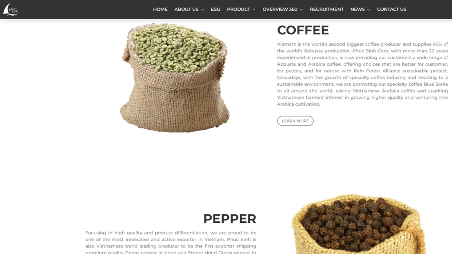 vietnam black pepper exporters