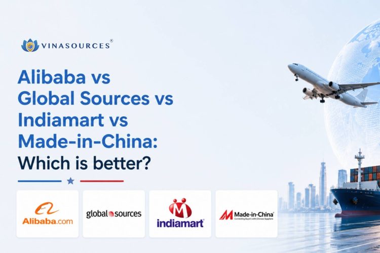 alibaba vs global sources vs indiamart vs made-in-china
