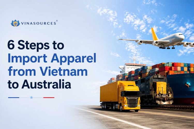 import apparel from vietnam to australia