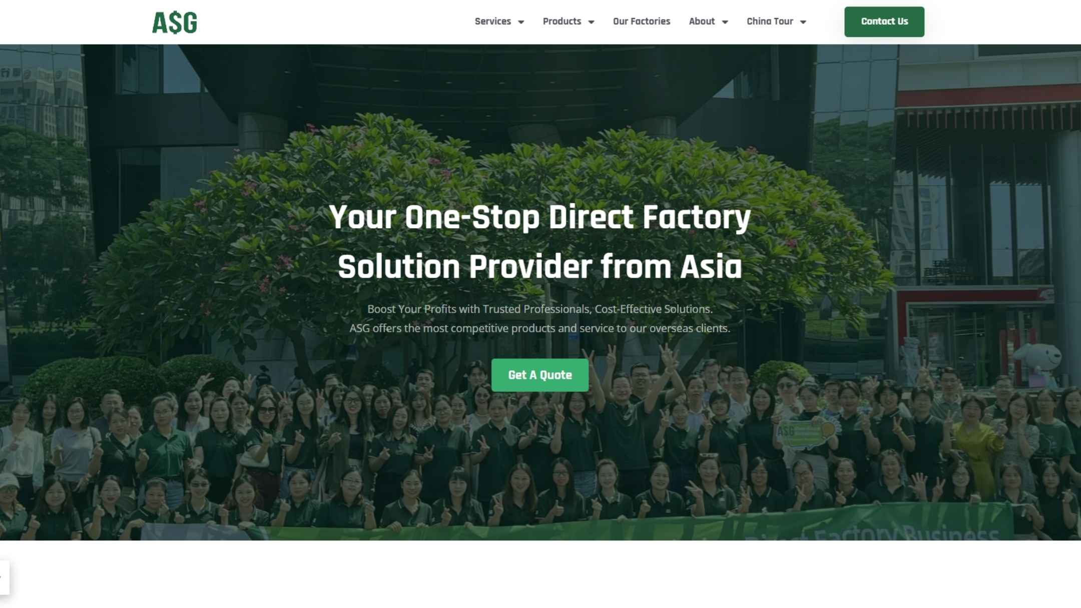asian sourcing group