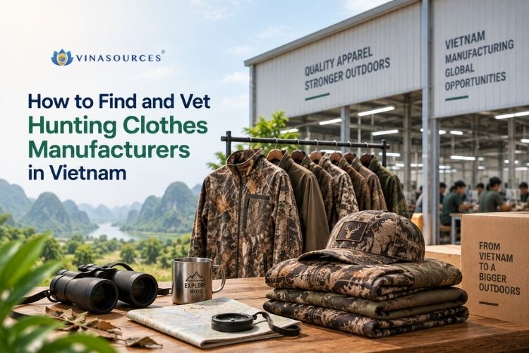 how to find hunting clothes manufacturers in vietnam