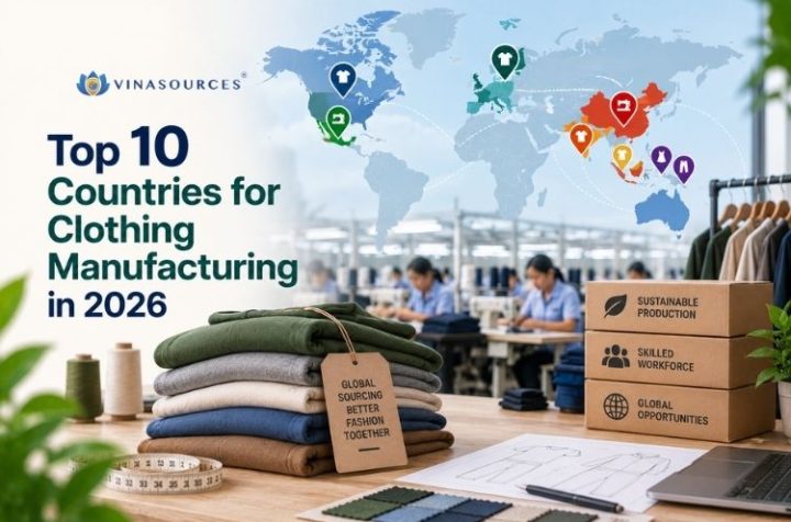 top countries for clothing manufacturing