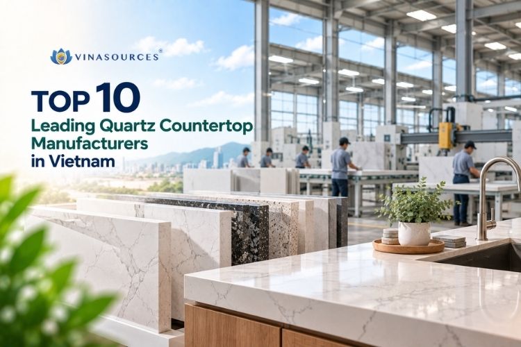 top vietnamese quartz countertop manufacturers